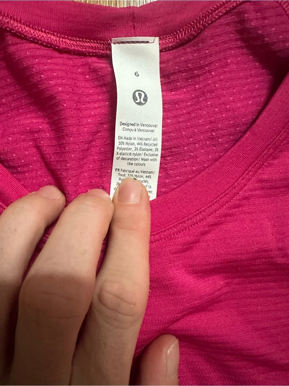 lululemon athletica lightweight ribbed